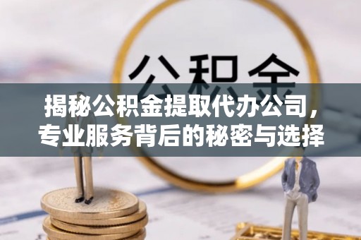 武强揭秘公积金提取代办公司，专业服务背后的秘密与选择指南