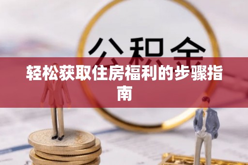 武强轻松获取住房福利的步骤指南